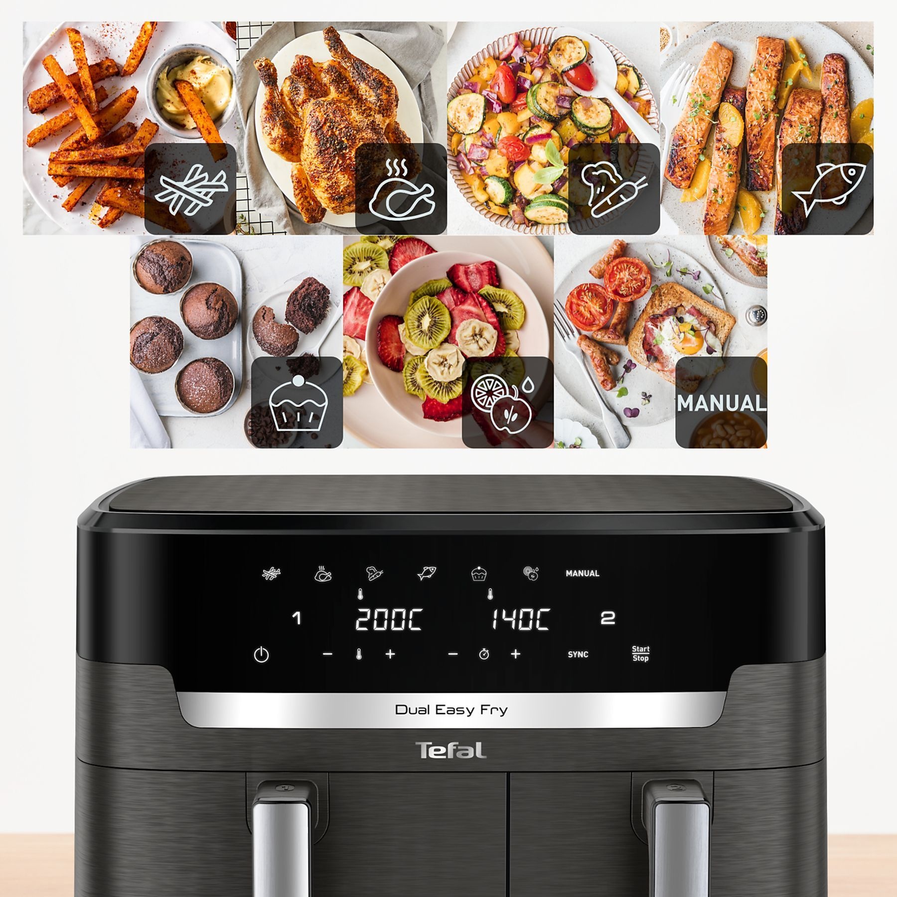 Tefal EY942H Easy Fry XXL Essential - Airfryer