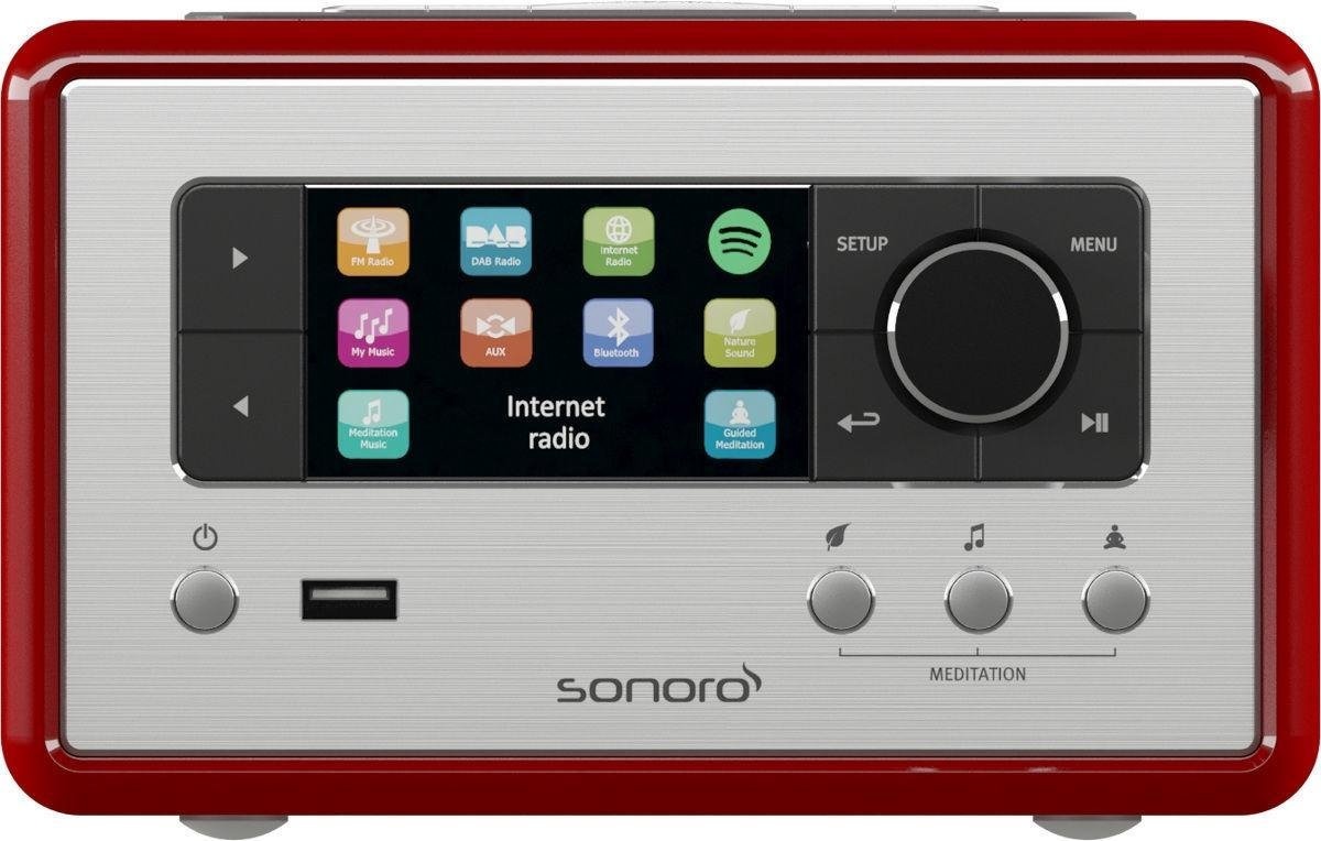 Sonoro RELAX 810 V2 Rood - Radio