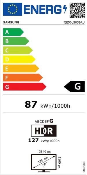 Samsung The Frame QLED 4K 50LS03B (2023) - QLED TV