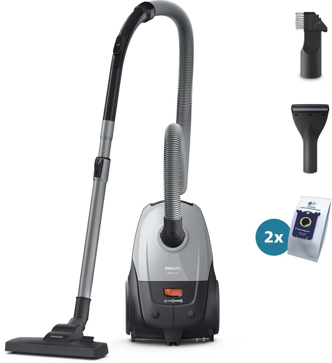 Philips 2000 Series XD2142/12 - Stofzuiger met zak