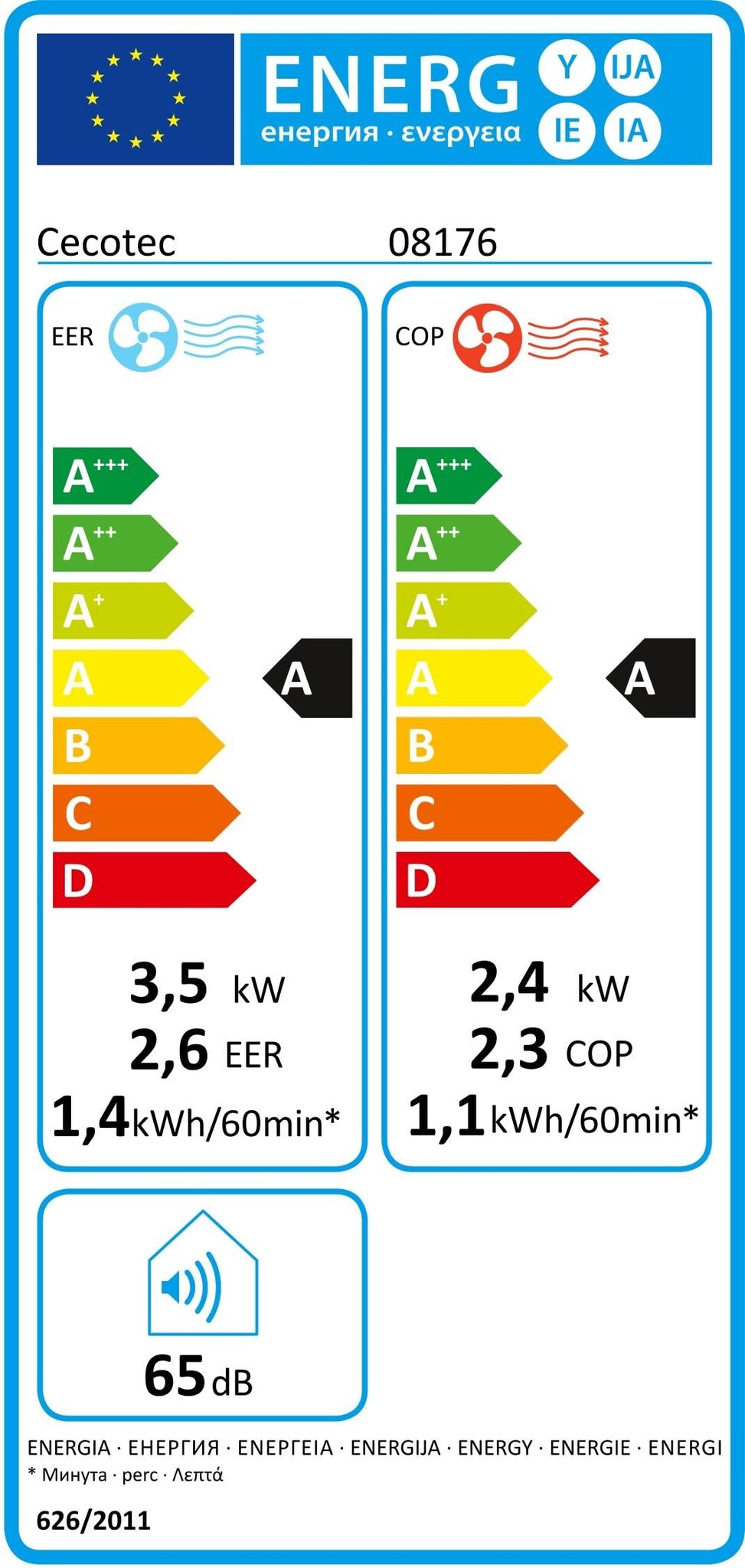 Cecotec ForceClima 12600 - Mobiele airco