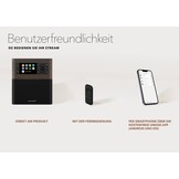 Sonoro Stream X Walnoot/Zwart - Radio