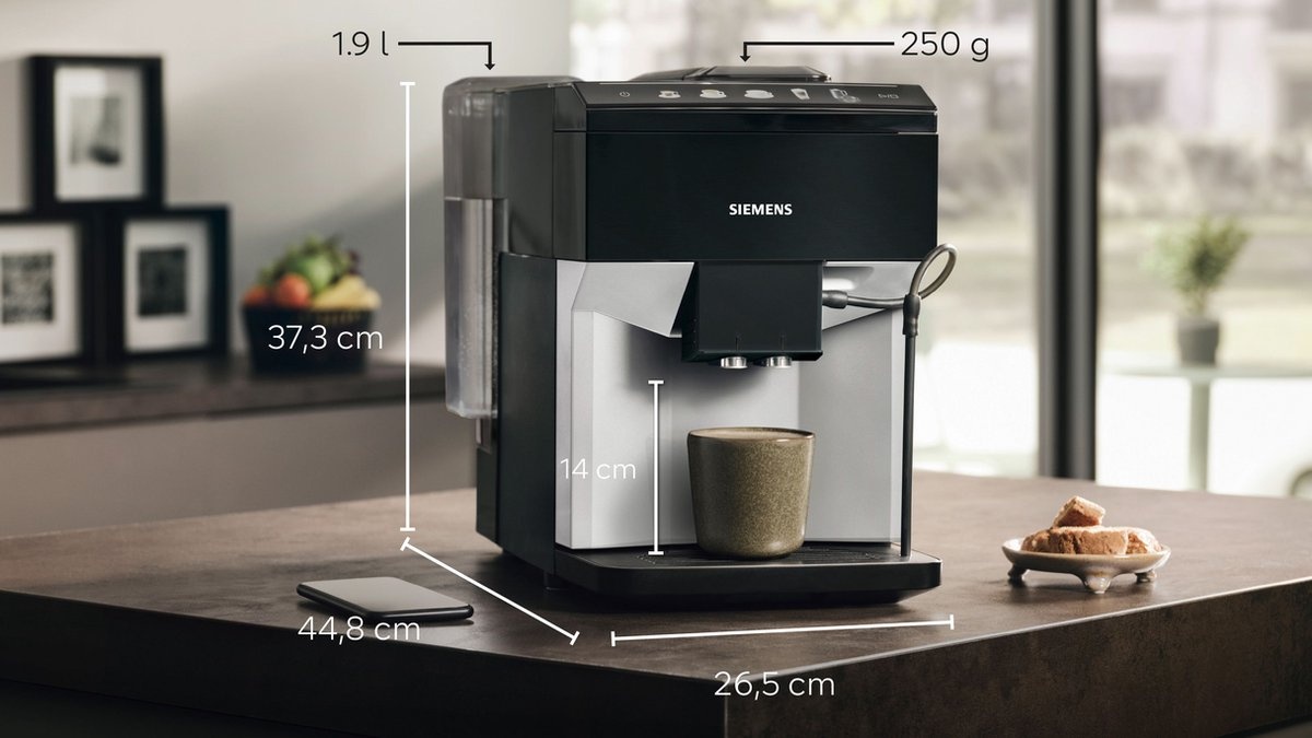 Siemens TP511R01 EQ500 Classic - Koffiemachine