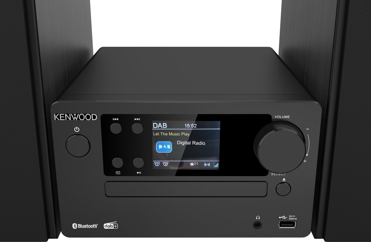Kenwood M-725DAB-B - Stereo set