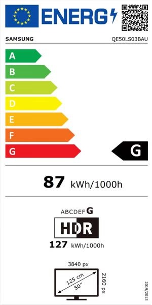 Samsung The Frame QLED 4K 50LS03B (2023) - QLED TV