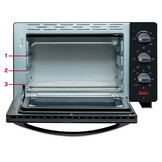Inventum OV207B - Vrijstaande oven