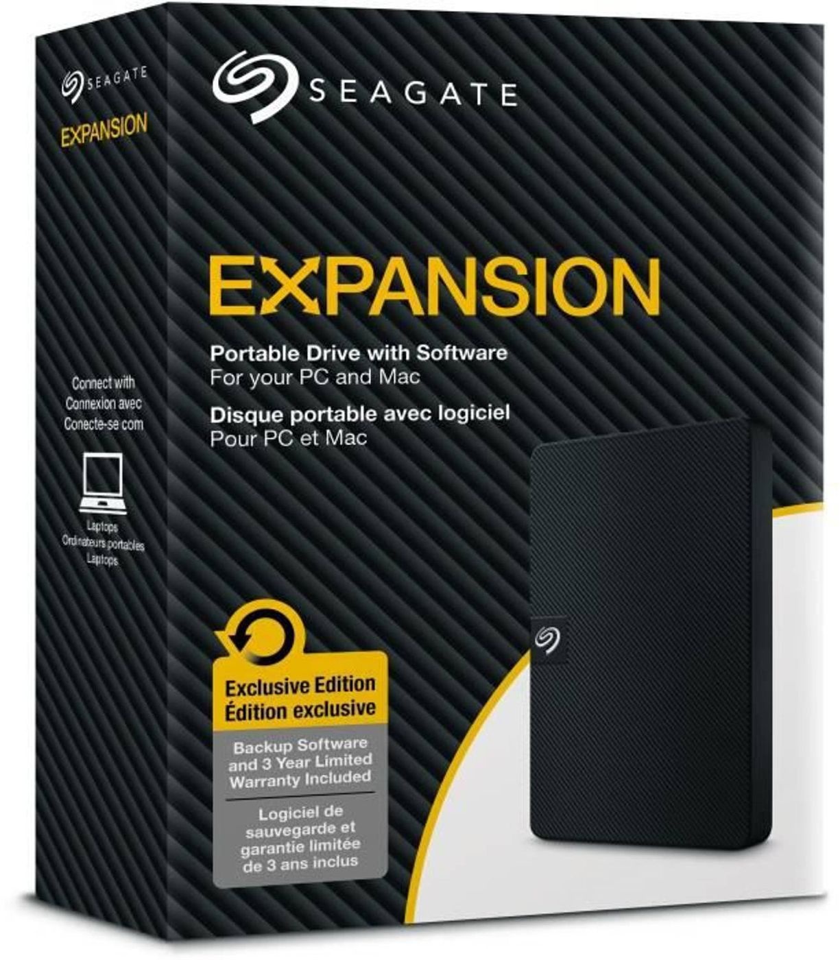 Seagate Expansion Portable USB 3.0 1TB - Externe schijf