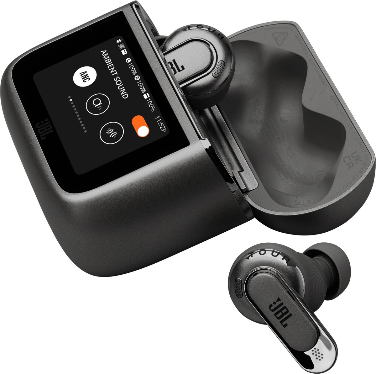 JBL Tour Pro 3 Zwart - Draadloze oordopjes