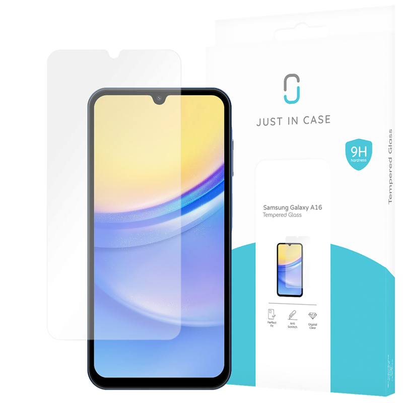 Just in Case Samsung Galaxy A16 Tempered Glass - Screenprotector