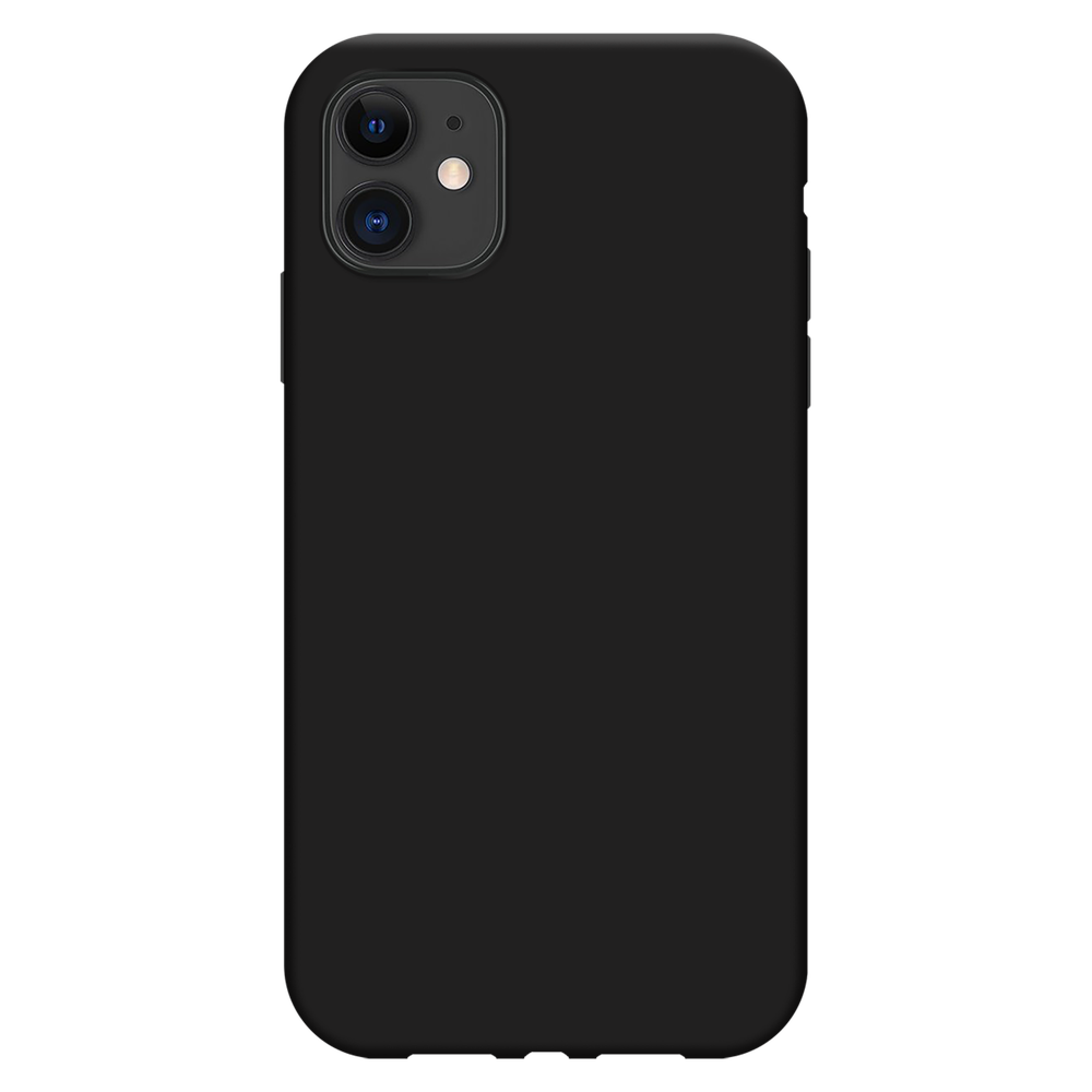 Just in Case iPhone 11 Soft TPU Case Zwart - Telefoonhoesje
