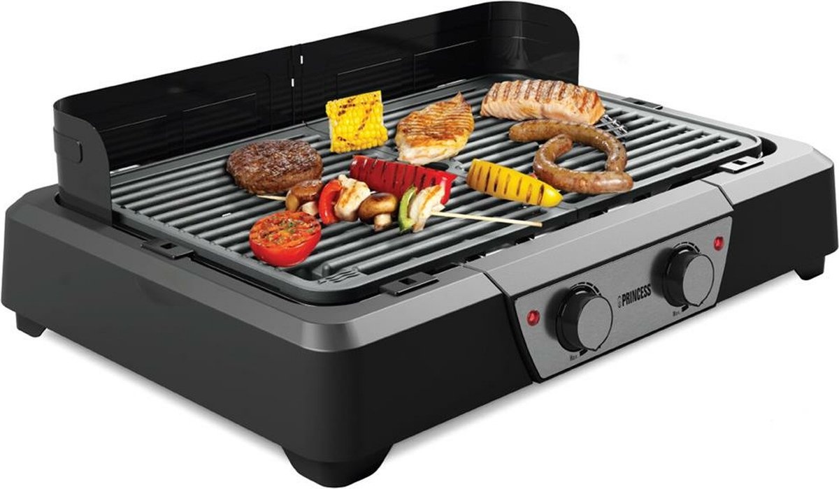Princess 112254 Elektrische barbecue en tafelgrill - Barbecue