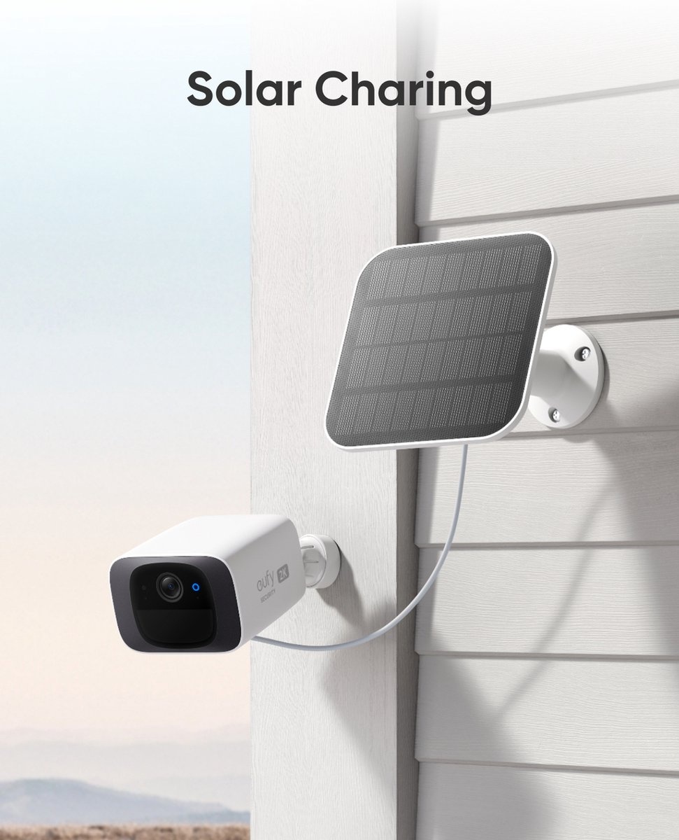 Eufy SoloCam C210 + Zonnepaneel - Beveiligingscamera