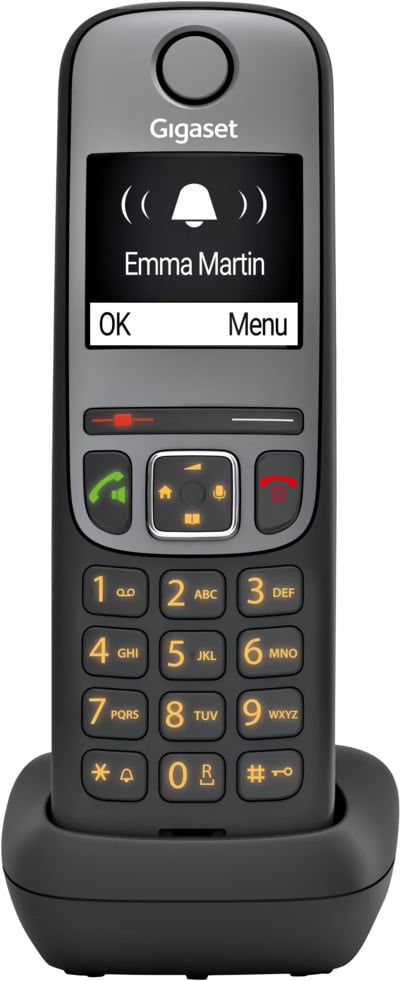 Gigaset A705 Trio Zwart - Dect telefoon