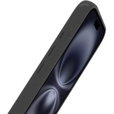 Just in Case iPhone 16 Zero Soft TPU Case Zwart - Telefoonhoesje