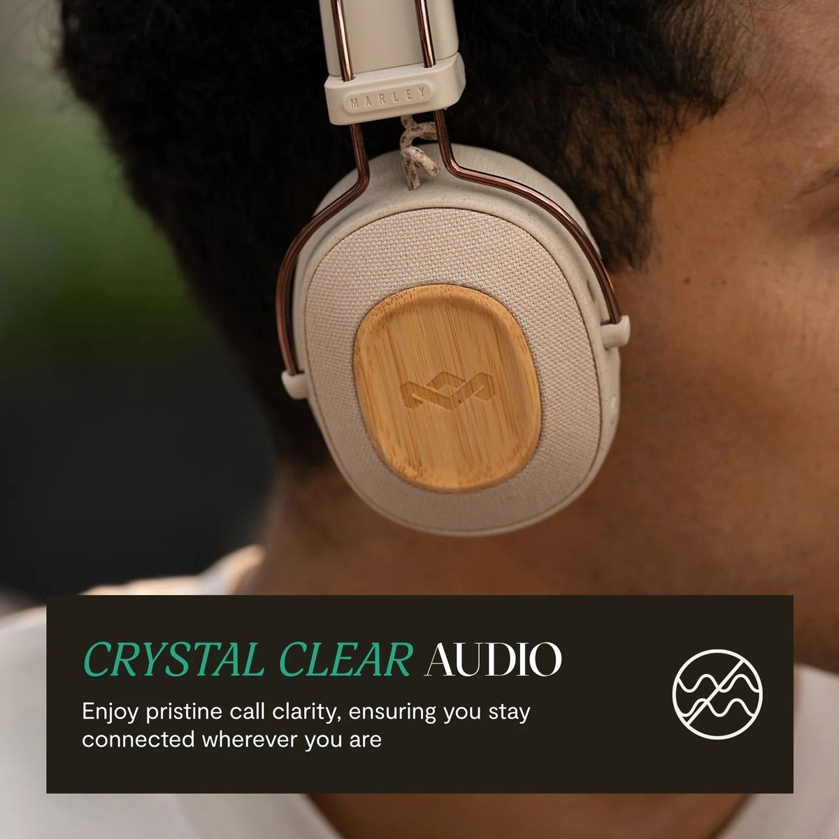 House of Marley Positive Vibration Riddim Cream - Draadloze koptelefoon