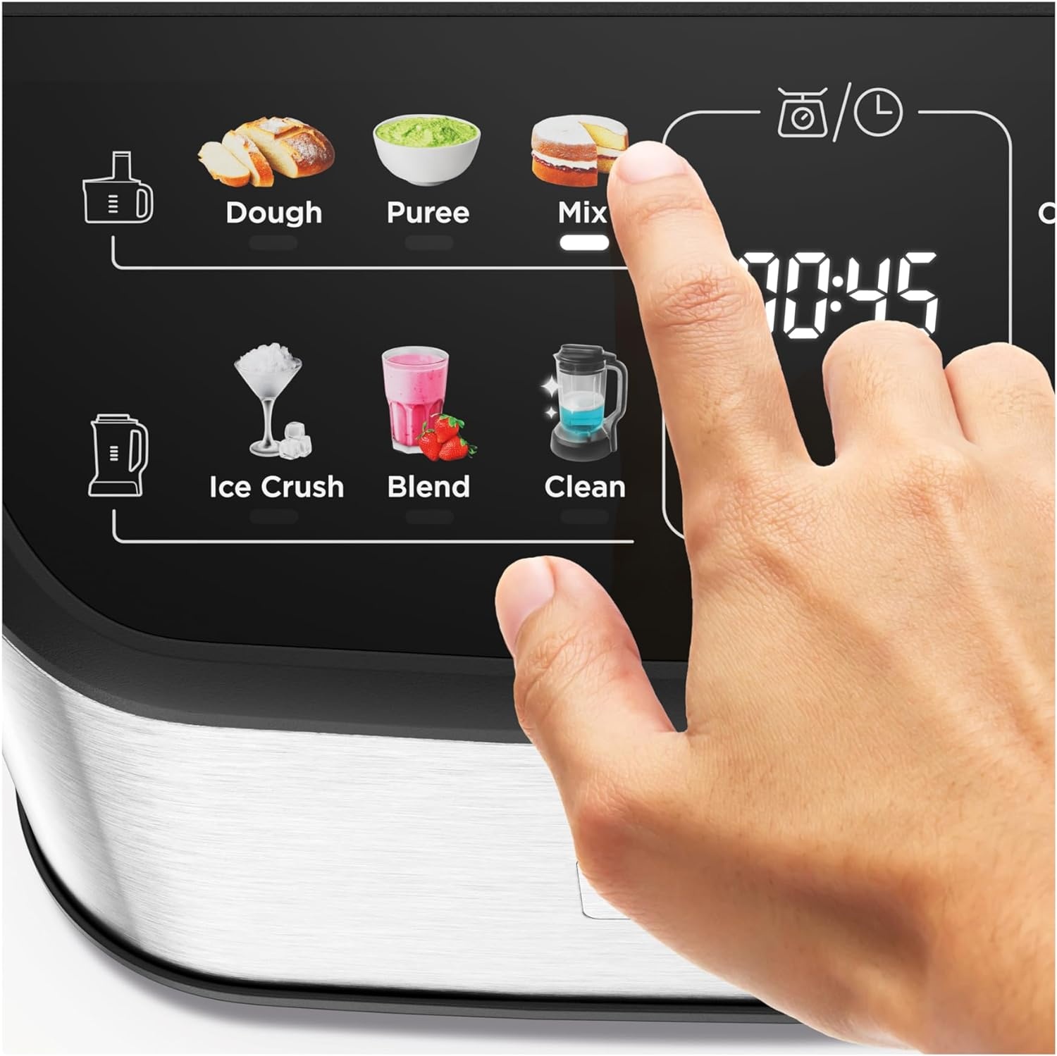 Kenwood MultiPro OneTouch FDM73.850.SS - Foodprocessor