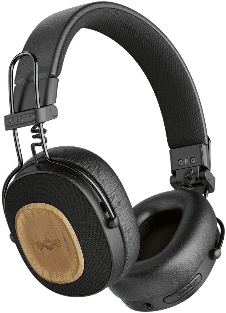 House of Marley Positive Vibration Riddim Signature Black - Draadloze koptelefoon