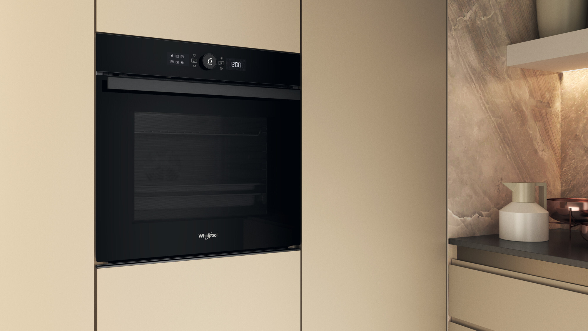Whirlpool WOI4S8PM1SB - Inbouw oven
