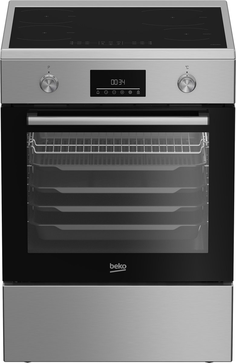 Beko FBMA6930GX - Inductiefornuis