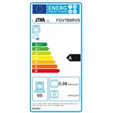 ETNA FGV760RVS - Gasfornuis