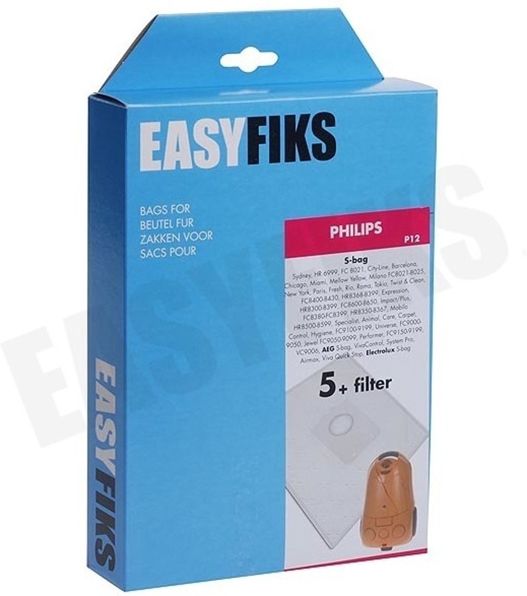 Easyfiks S-bag Micro Fleece 8 stuks