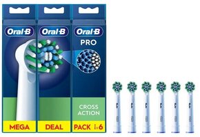 Oral-B CrossAction opzetborstels (6 stuks)