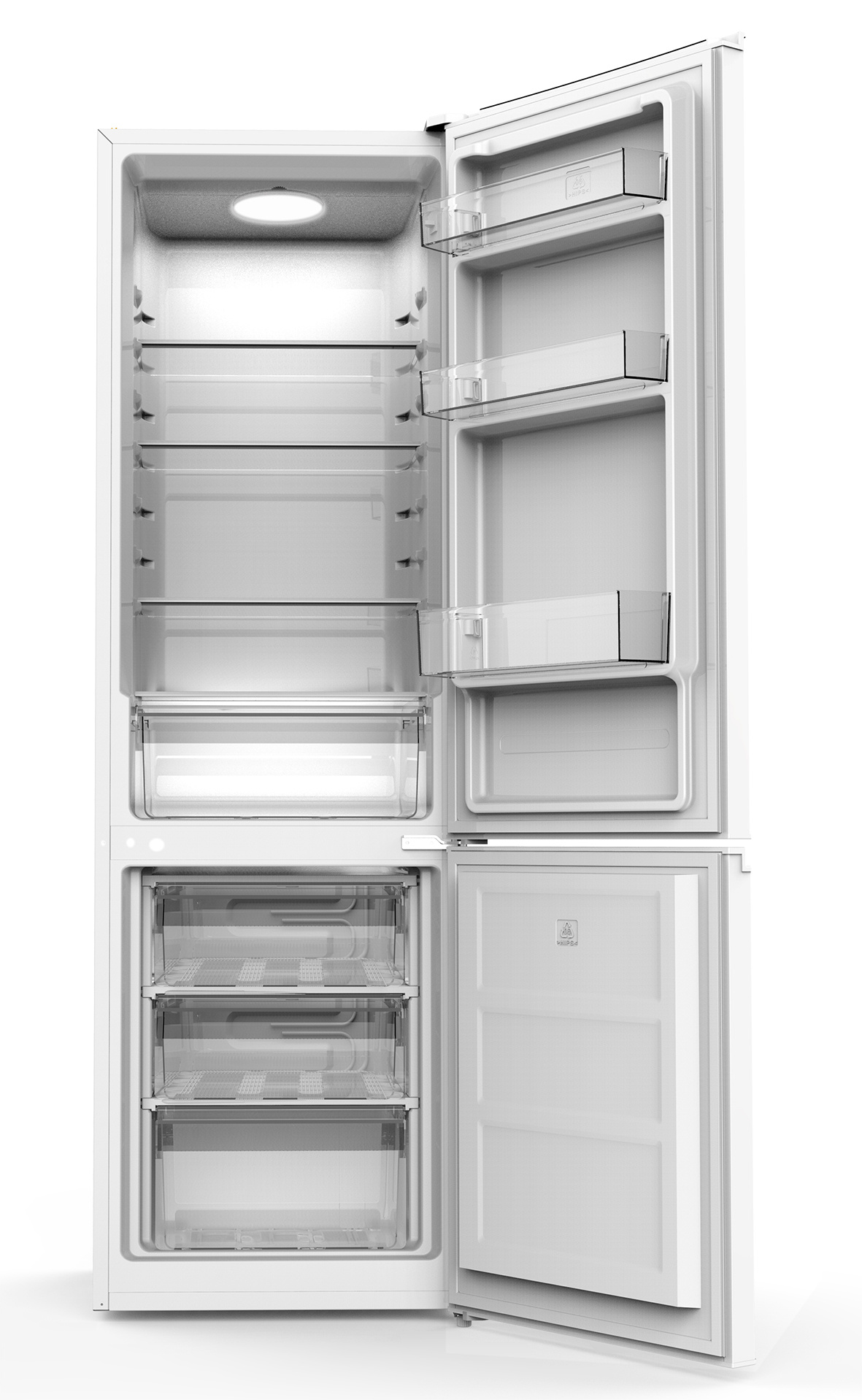 OCEAN OSCB 180 W3 - Koel-vriescombinatie
