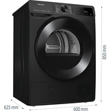 Hisense DH3V800UB/BLX - Warmtepompdroger