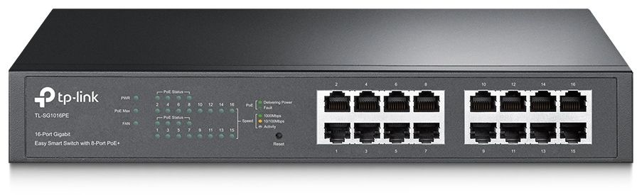 TP-Link TL-SG1016PE - Netwerk switch