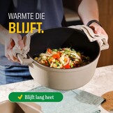 Cook & Pan Taupe of Mind Gietijzeren braadpan 28 cm