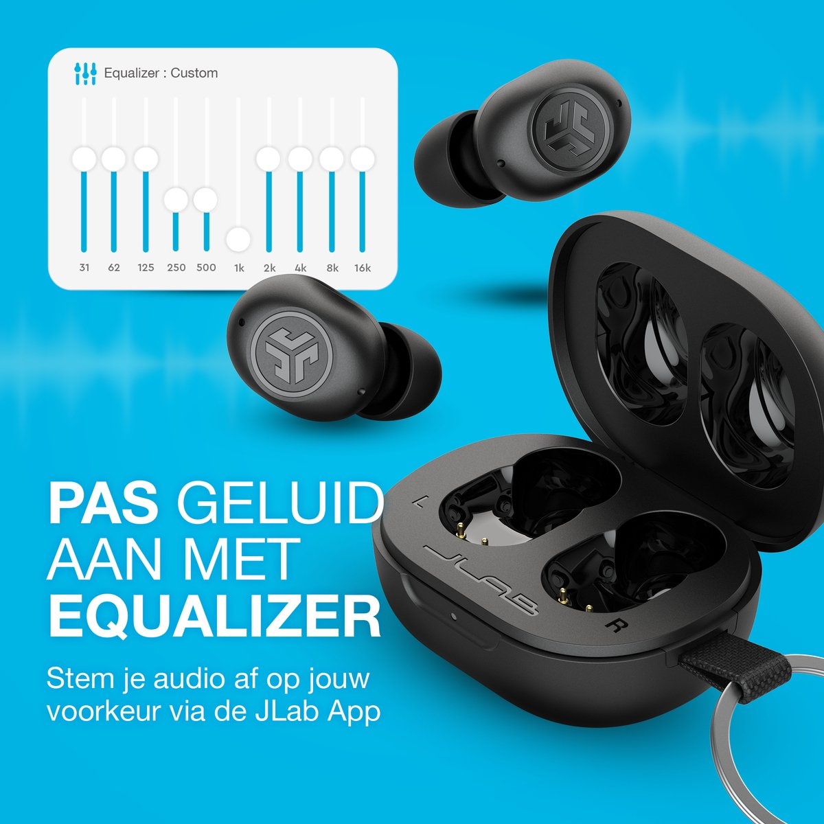 JLab JBuds Mini Zwart - Draadloze oordopjes