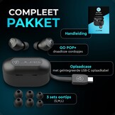 JLab Go Air Pop True Wireless Zwart - Draadloze oordopjes