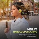 JLab Go Air Sport True Wireless Neon Geel - Sportoordopjes