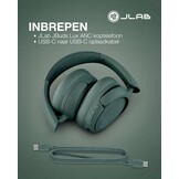JLab Lux ANC Groen - Draadloze koptelefoon