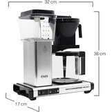 Moccamaster KBG Select (Brushed) - Koffiezetapparaat
