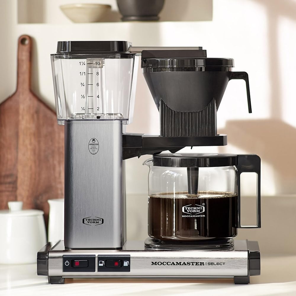 Moccamaster KBG Select (Brushed) - Koffiezetapparaat
