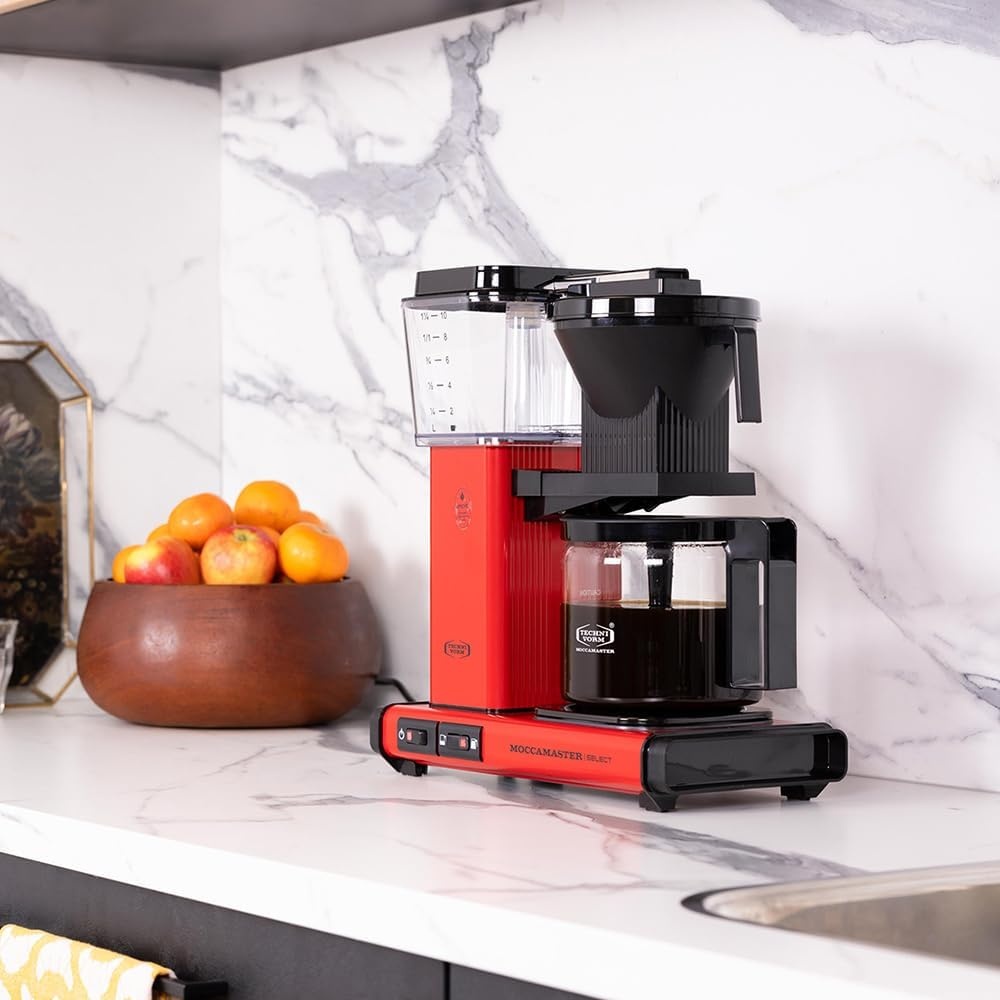 Moccamaster KBG Select (Red) - Koffiezetapparaat
