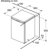 Bosch KTL15NWEB - Tafelmodel koelkast