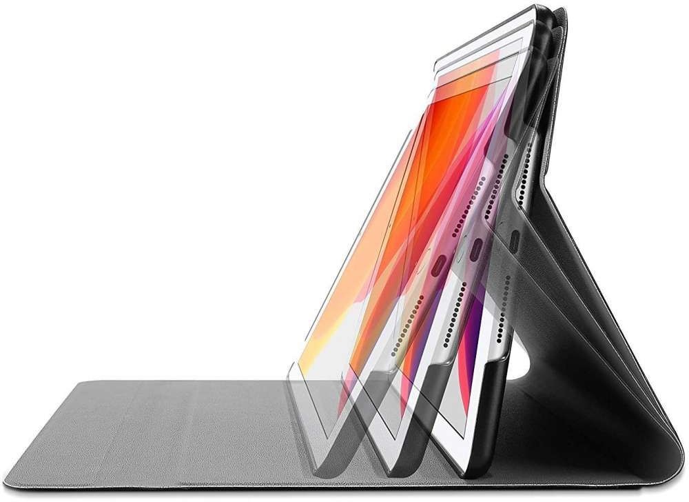 Just In Case Just in Case Premium Bluetooth Keyboard - Apple iPad 10.2 - Zwart - Tablethoes