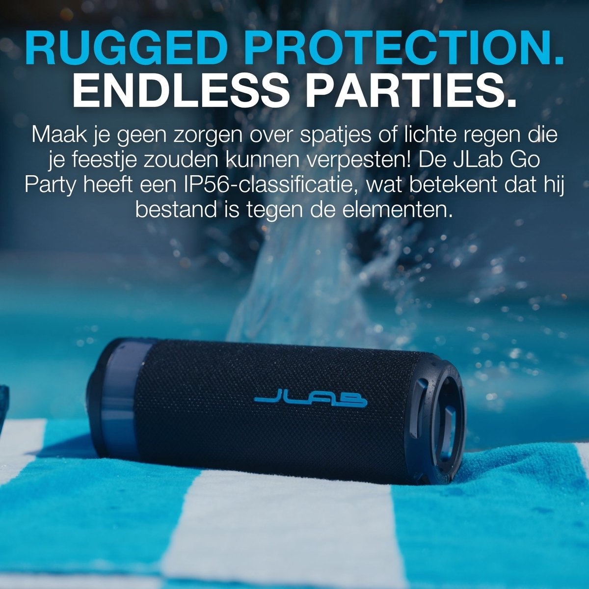 JLab Go Party Zwart - Draadloze speaker