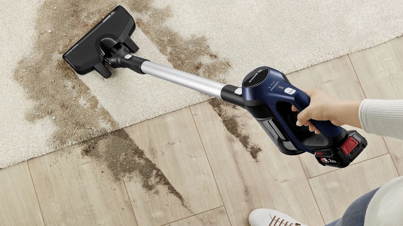 Bosch Unlimited Serie 6 BCS611P4A - Steelstofzuiger