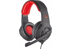 Trust GXT 310 Radius (Zwart/Rood) - Gaming headset