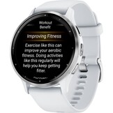 Garmin Venu 3 45mm Zilver/Wit - Smartwatch