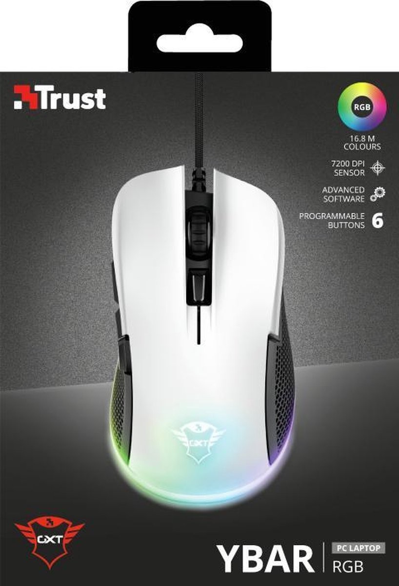 Trust 24485 GXT 922W Ybar - Gaming Muis
