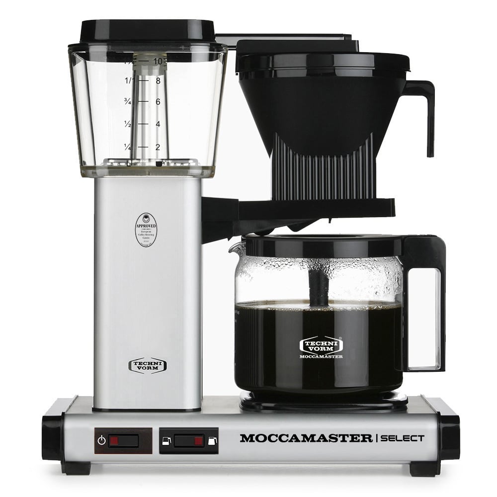 Moccamaster KBG Select (Matt Silver) - Koffiezetapparaat