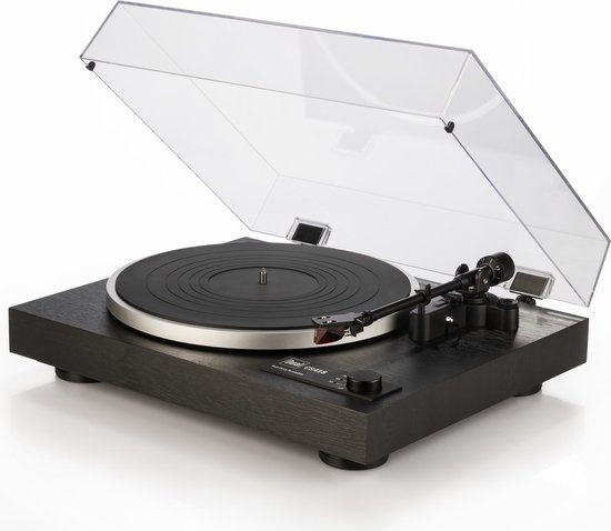 Dual CS 418 Zwart - Platenspeler