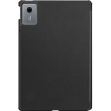 Just in Case Lenovo Idea Tab TriFold Smart Book Case Zwart - Tablethoes