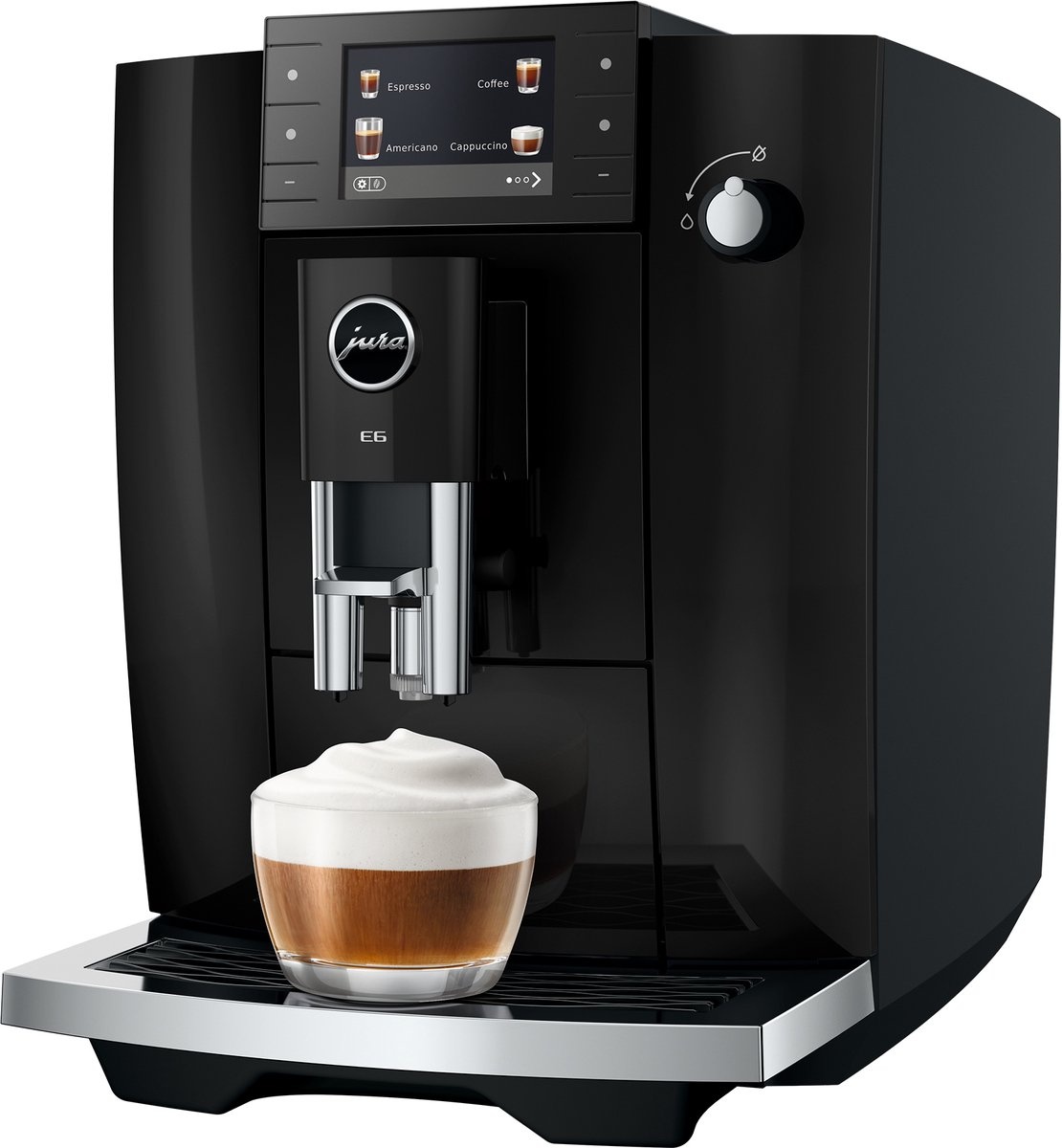 JURA E6 Piano Black (ED) - Koffiemachine