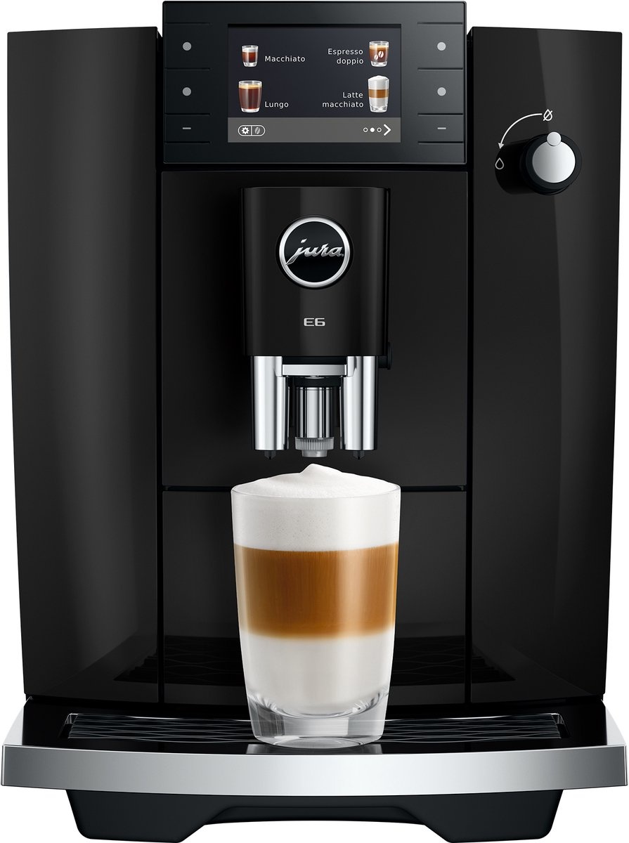 JURA E6 Piano Black (ED) - Koffiemachine