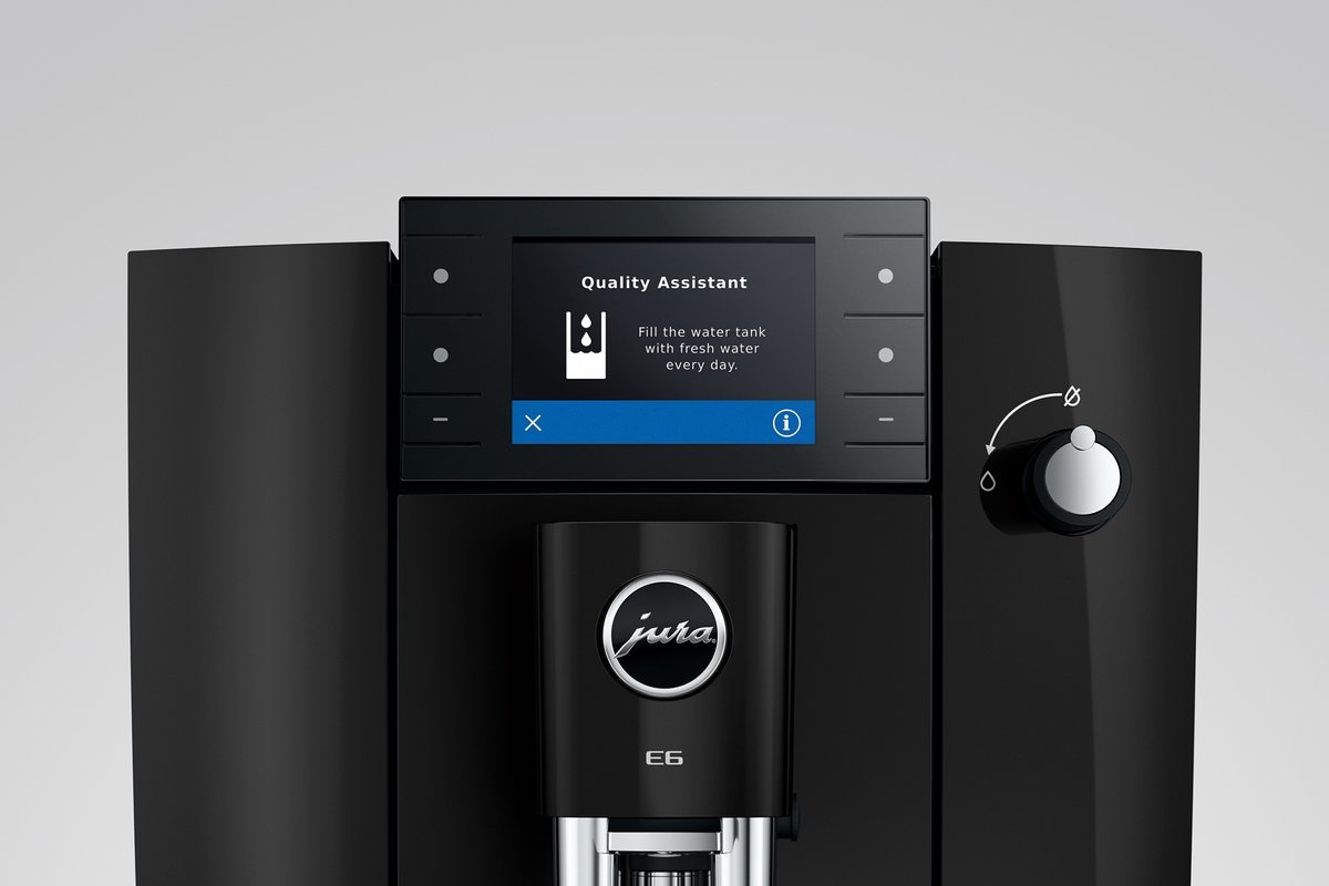JURA E6 Piano Black (ED) - Koffiemachine